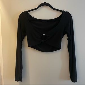 Keyhole ring long sleeve